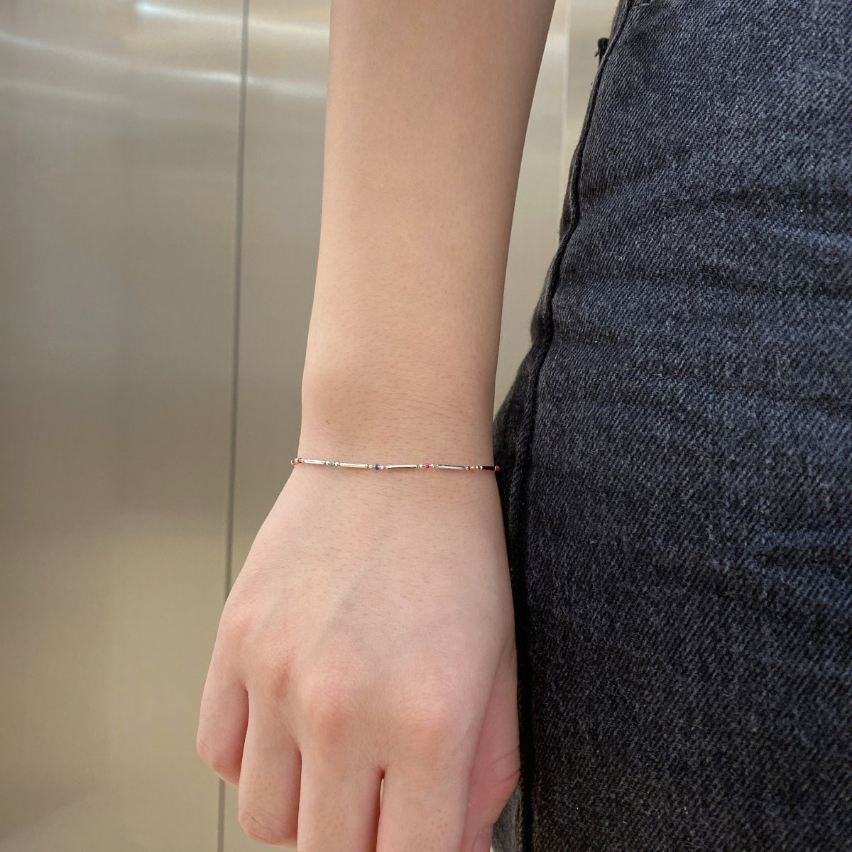 [RAFFINE]Unique Colorful Daily Bracelet