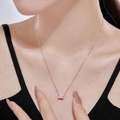[RAFFINE]Luxurious Square Shape Colorful Necalack