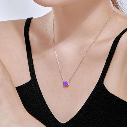 [RAFFINE]Luxurious Square Shape Colorful Necalack