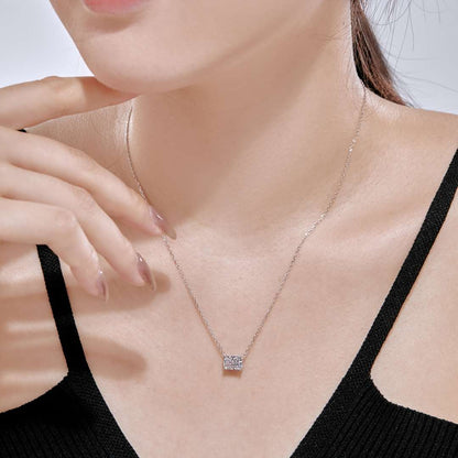 [RAFFINE]Luxurious Square Shape Colorful Necalack