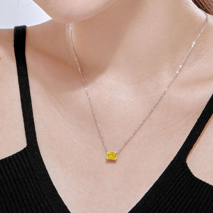 [RAFFINE]Luxurious Square Shape Colorful Necalack