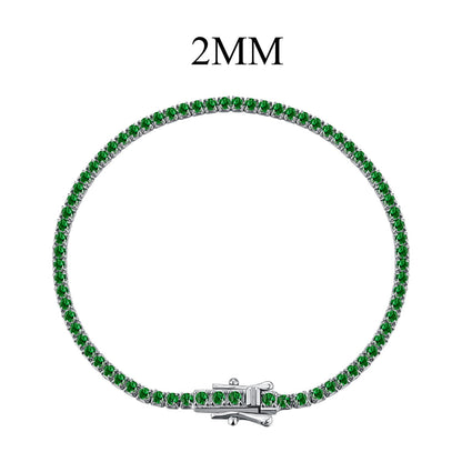 [RAFFINE]Radiant Colorful Round Cut Party Bracelet
