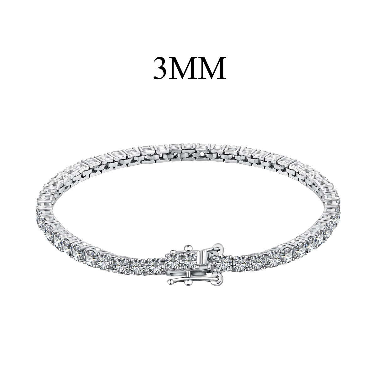 [RAFFINE]Radiant Colorful Round Cut Party Bracelet