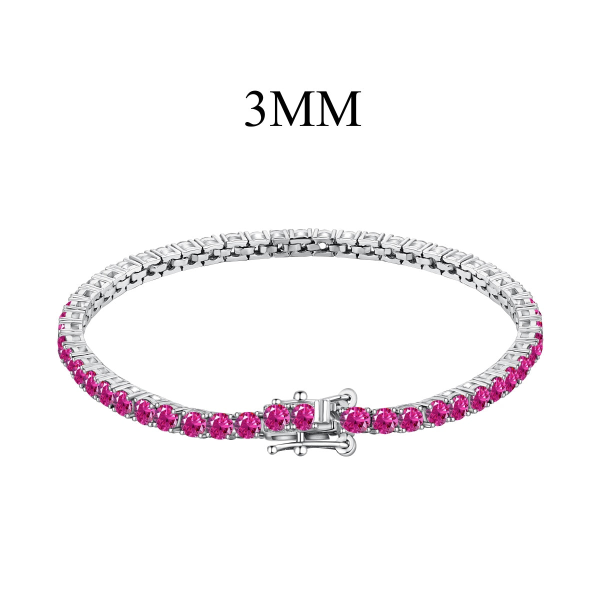 [RAFFINE]Radiant Colorful Round Cut Party Bracelet