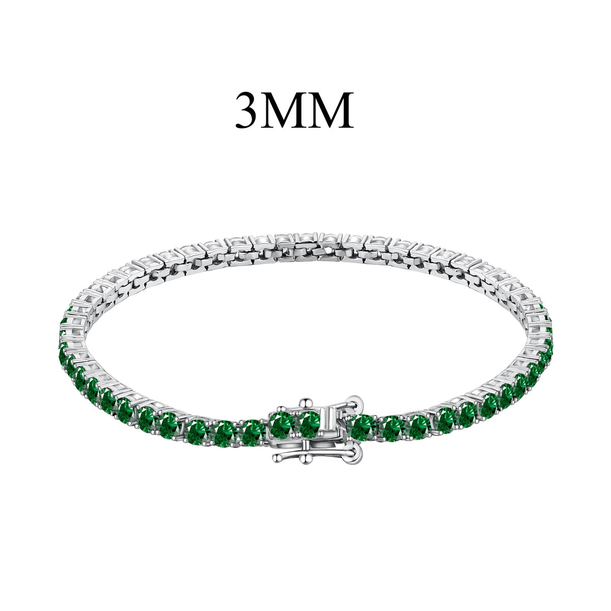 [RAFFINE]Radiant Colorful Round Cut Party Bracelet