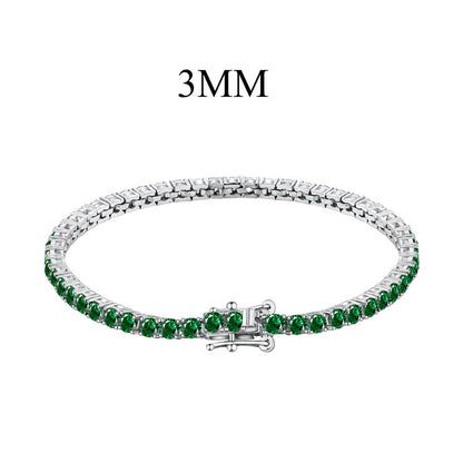 [RAFFINE]Radiant Colorful Round Cut Party Bracelet