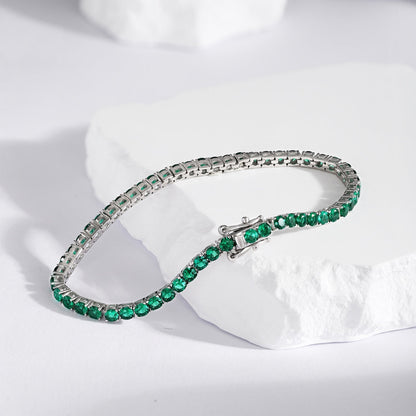 [RAFFINE]Radiant Colorful Round Cut Party Bracelet