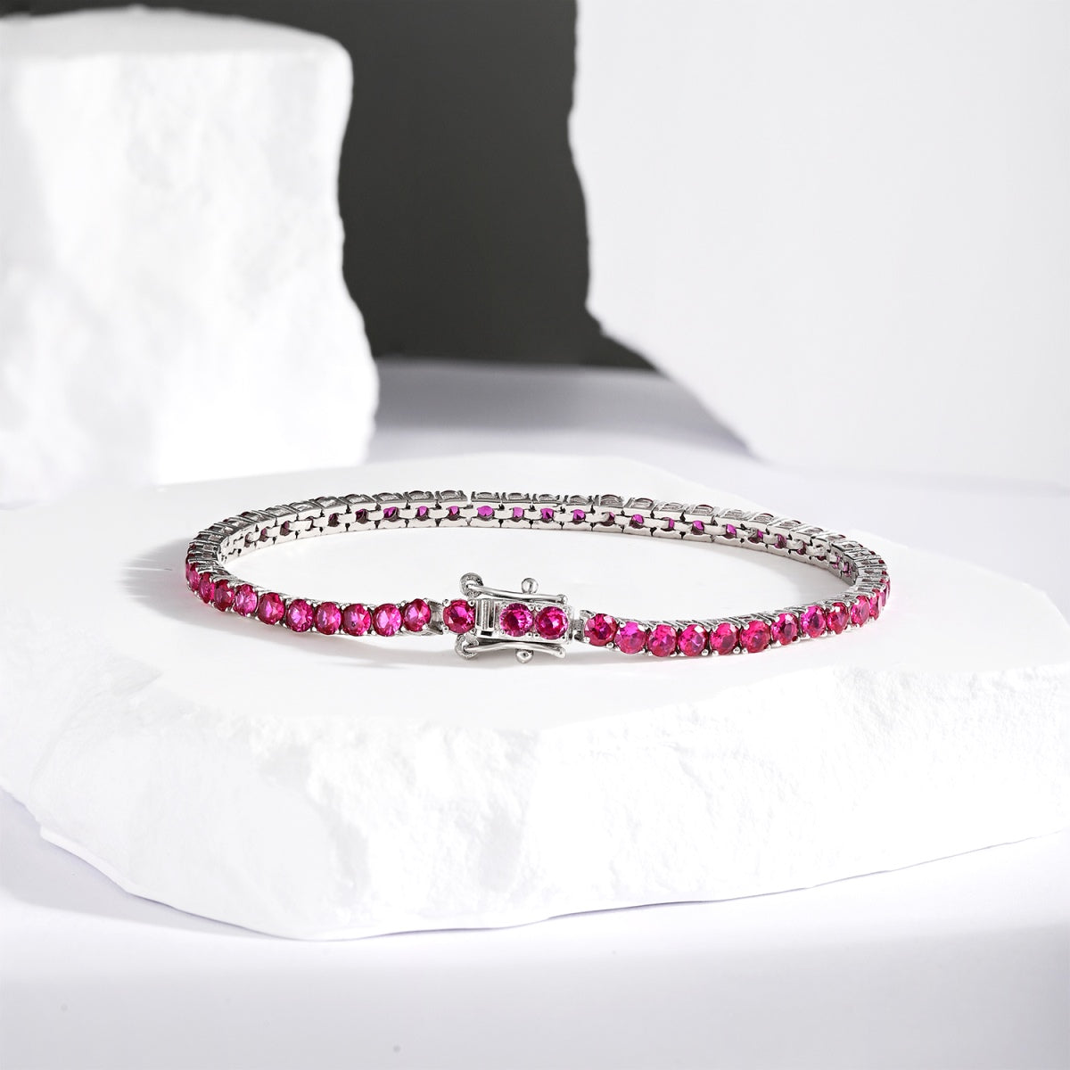[RAFFINE]Radiant Colorful Round Cut Party Bracelet