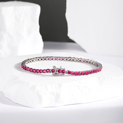 [RAFFINE]Radiant Colorful Round Cut Party Bracelet