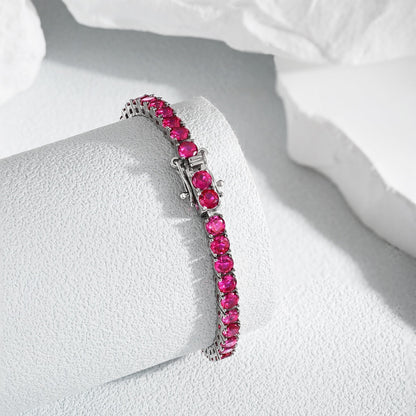 [RAFFINE]Radiant Colorful Round Cut Party Bracelet