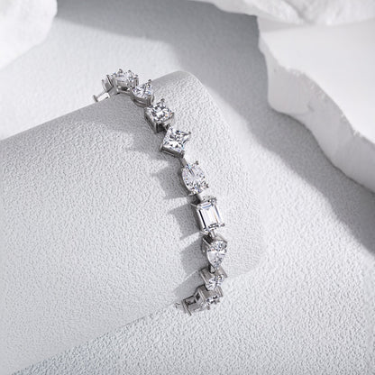 [RAFFINE]Unique Exquisite Multi Cut Daily Bracelet