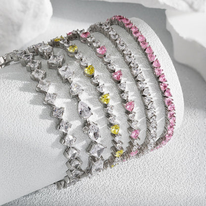 [RAFFINE]Unique Exquisite Multi Cut Daily Bracelet