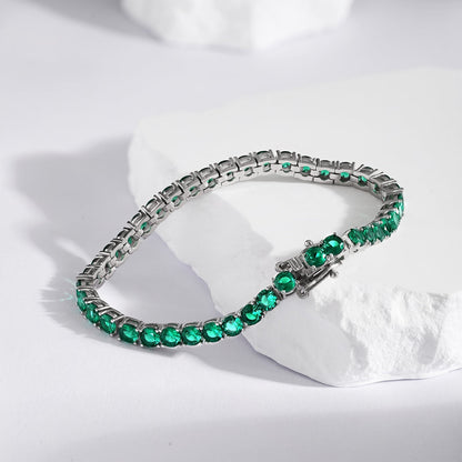 [RAFFINE]Radiant Colorful Round Cut Party Bracelet