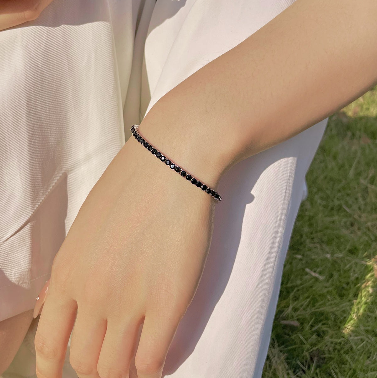 [RAFFINE]Radiant Colorful Round Cut Party Bracelet