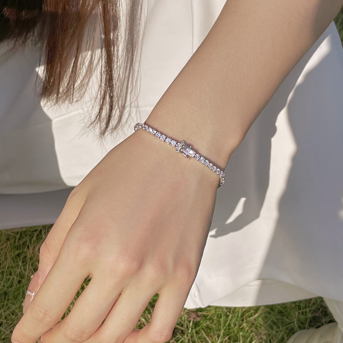[RAFFINE]Radiant Colorful Round Cut Party Bracelet