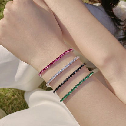 [RAFFINE]Radiant Colorful Round Cut Party Bracelet