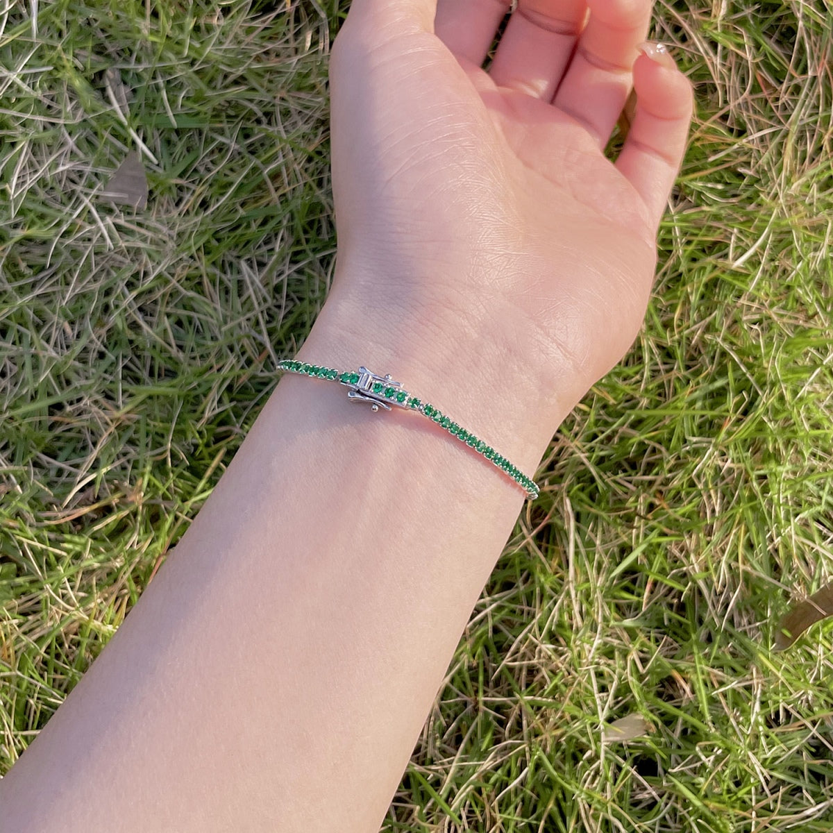 [RAFFINE]Radiant Colorful Round Cut Party Bracelet