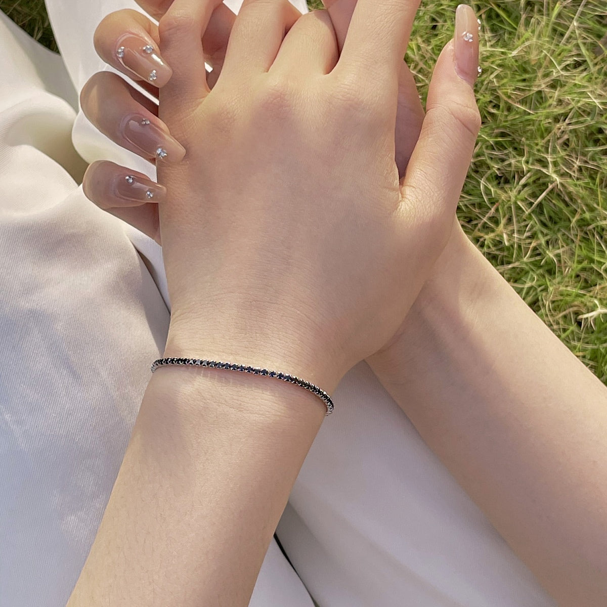 [RAFFINE]Radiant Colorful Round Cut Party Bracelet