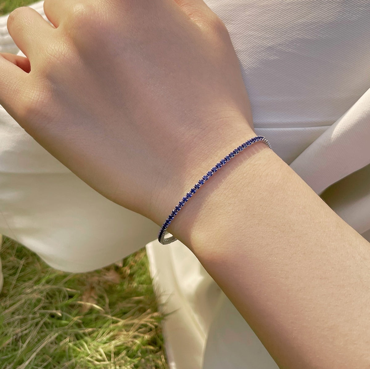 [RAFFINE]Radiant Colorful Round Cut Party Bracelet