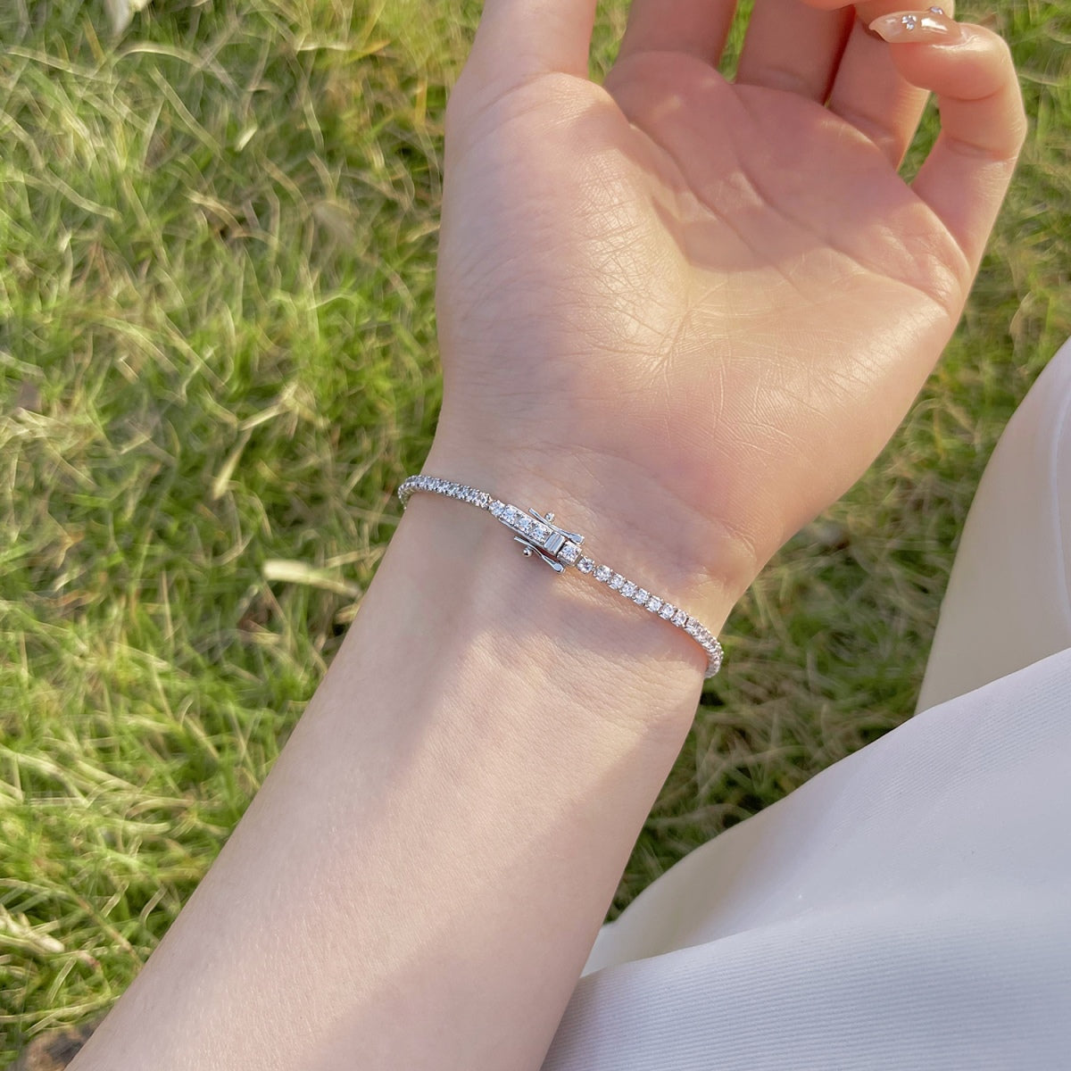 [RAFFINE]Radiant Colorful Round Cut Party Bracelet