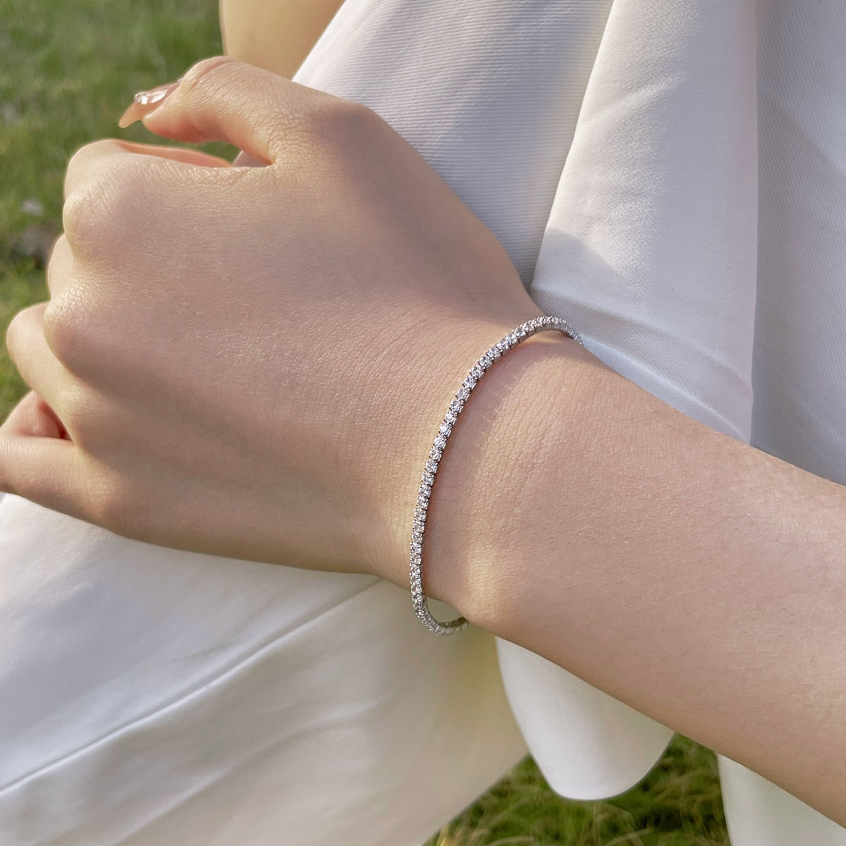 [RAFFINE]Radiant Colorful Round Cut Party Bracelet
