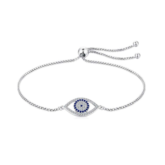 [RAFFINE]Dazzling Eye Shape Necklace