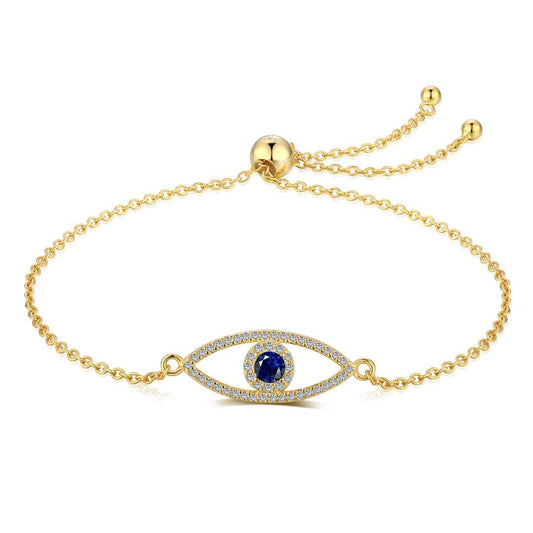 [RAFFINE]Devil's Eye Hollow Design Bracelet