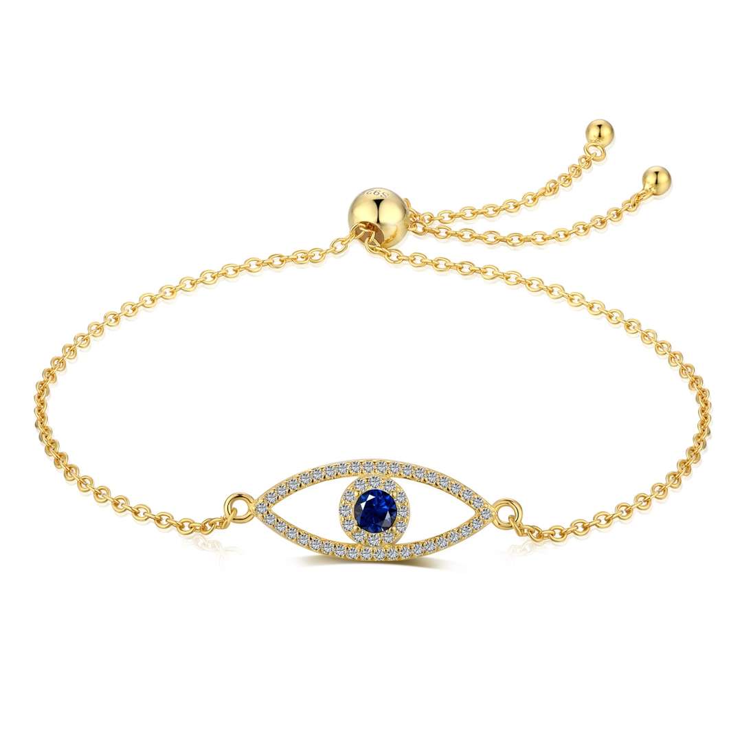 [RAFFINE]Devil's Eye Hollow Design Bracelet