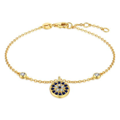 [RAFFINE]Devil's Eye Round Shape Bracelet
