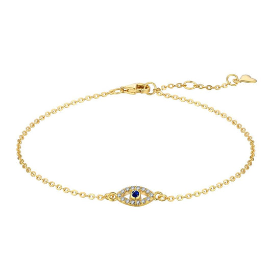 [RAFFINE]Evil Eye Shape Necklace