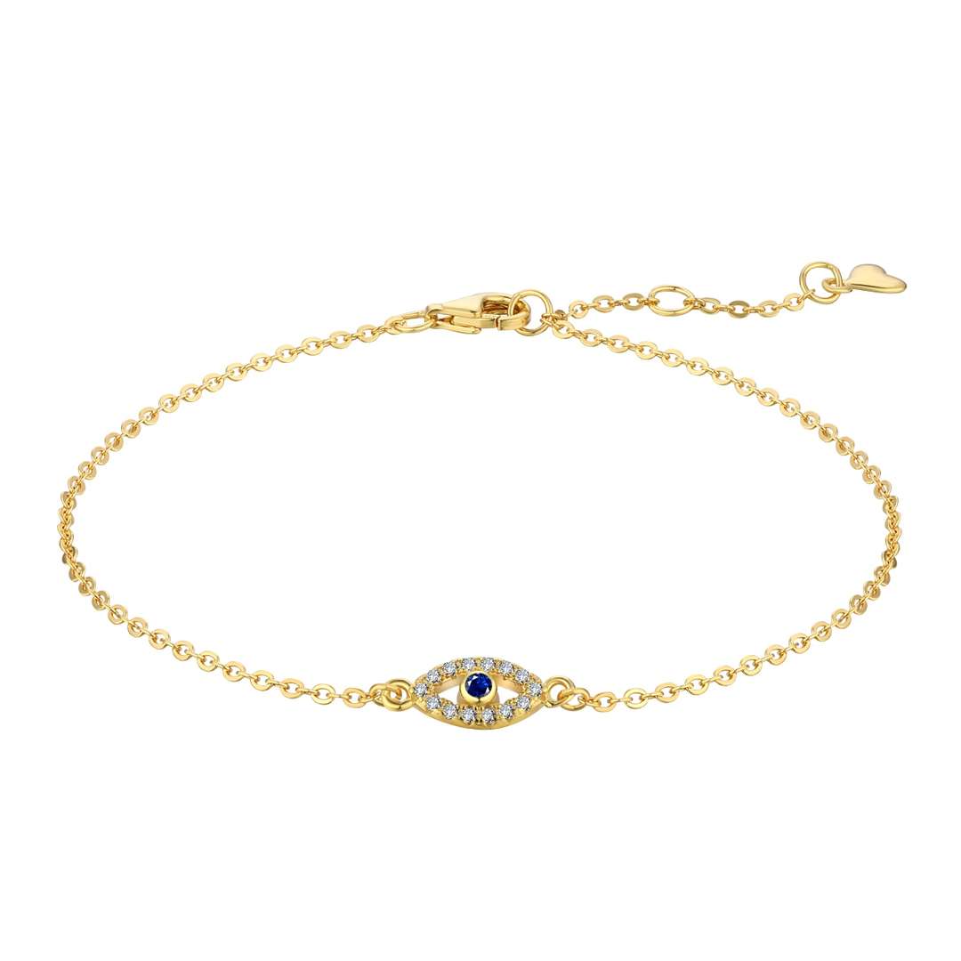 [RAFFINE]Evil Eye Shape Necklace