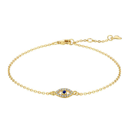 [RAFFINE]Evil Eye Shape Necklace
