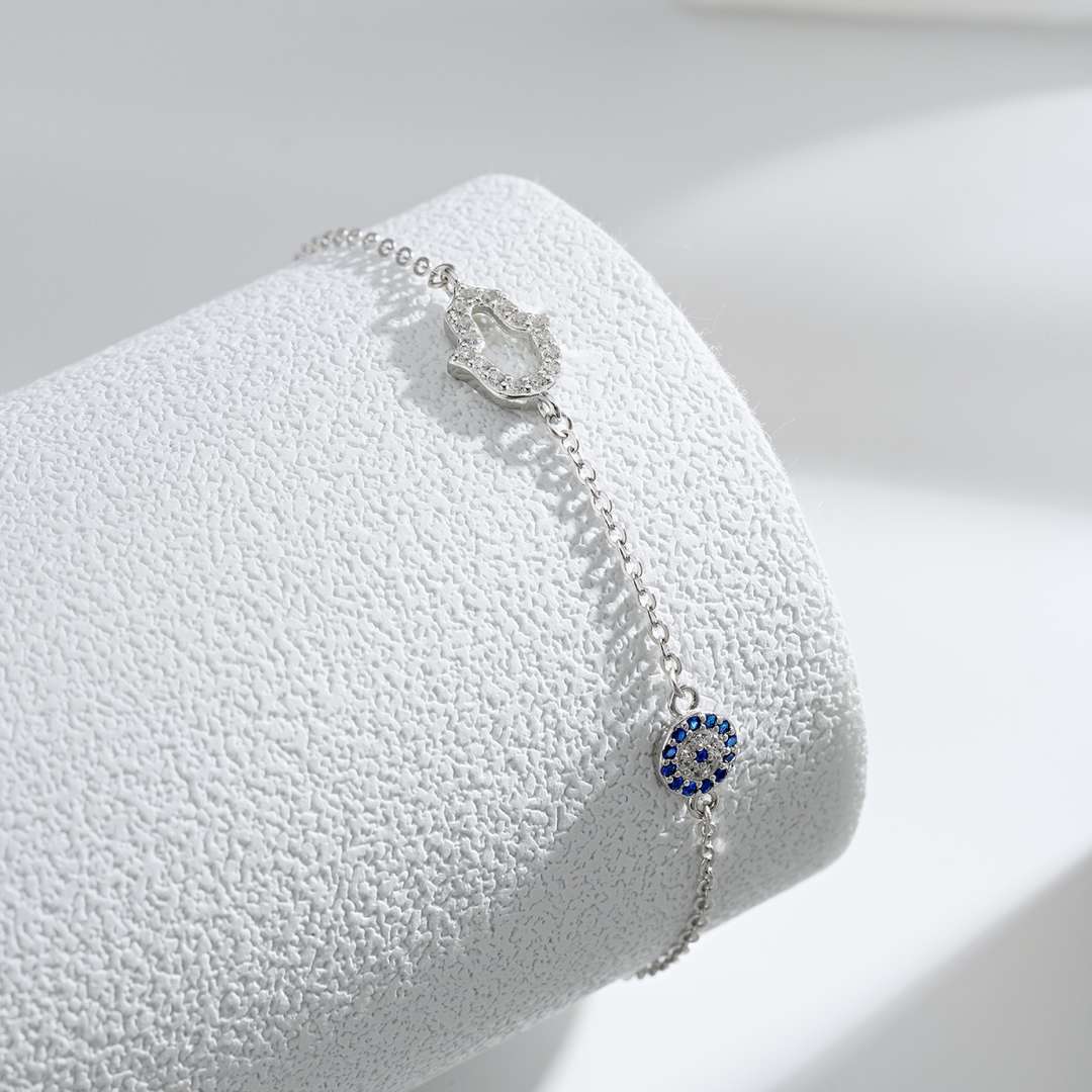 [RAFFINE]Gost Shape & Round Shape Necklace