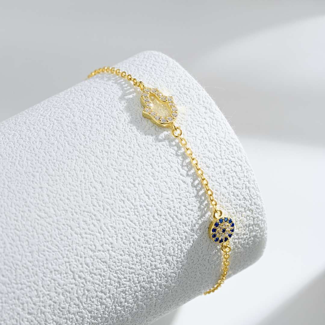 [RAFFINE]Gost Shape & Round Shape Necklace