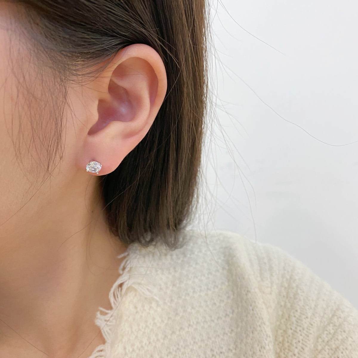 [RAFFINE]Unique Round Shape Earrings