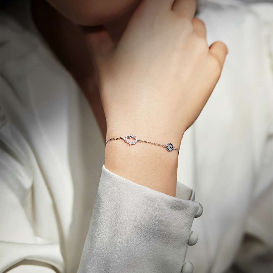 [RAFFINE]Gost Shape & Round Shape Necklace