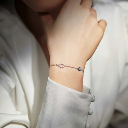 [RAFFINE]Gost Shape & Round Shape Necklace