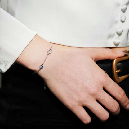 [RAFFINE]Gost Shape & Round Shape Necklace