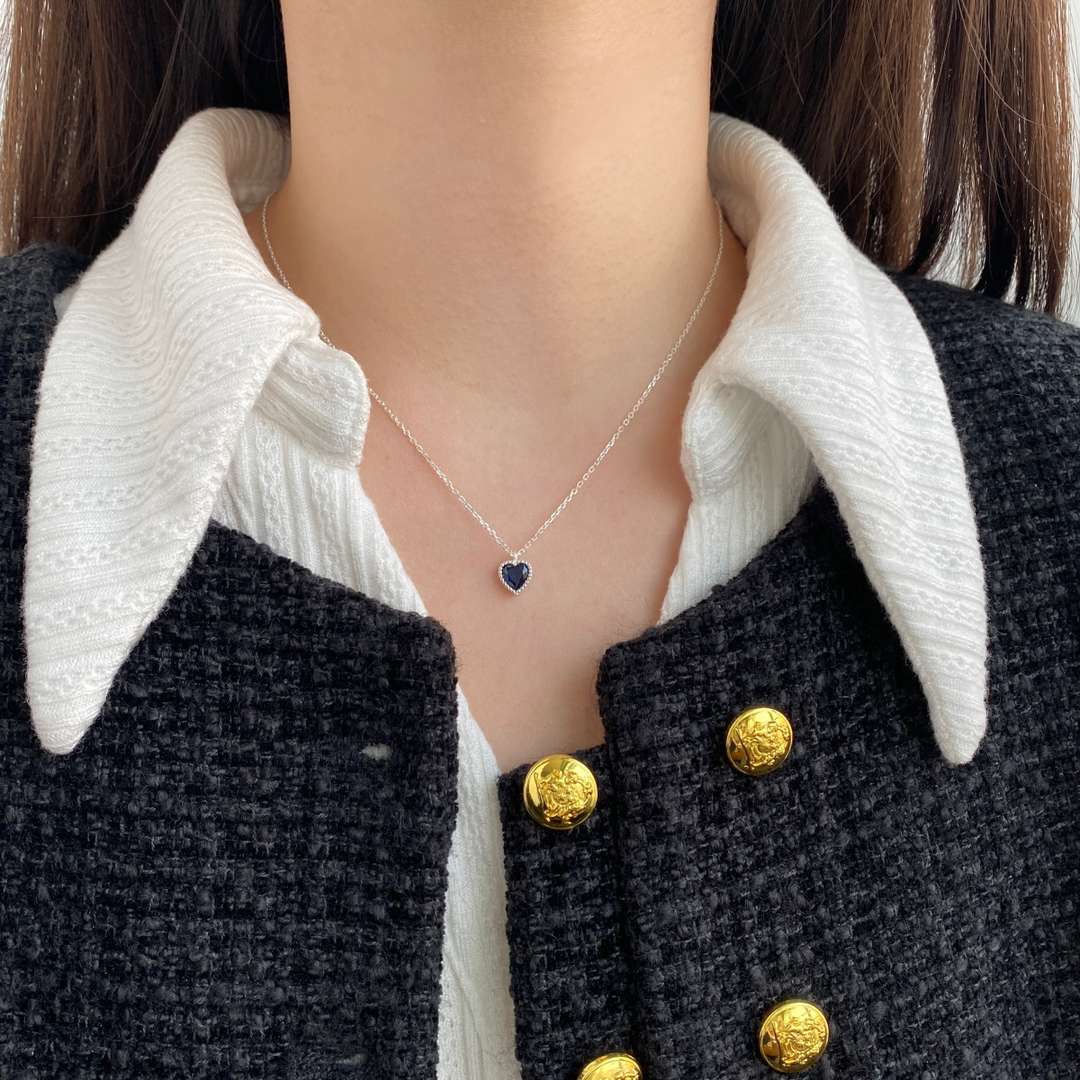 [RAFFINE]Ornate Heart Shape Necklace