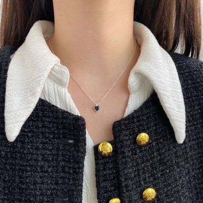 [RAFFINE]Ornate Heart Shape Necklace