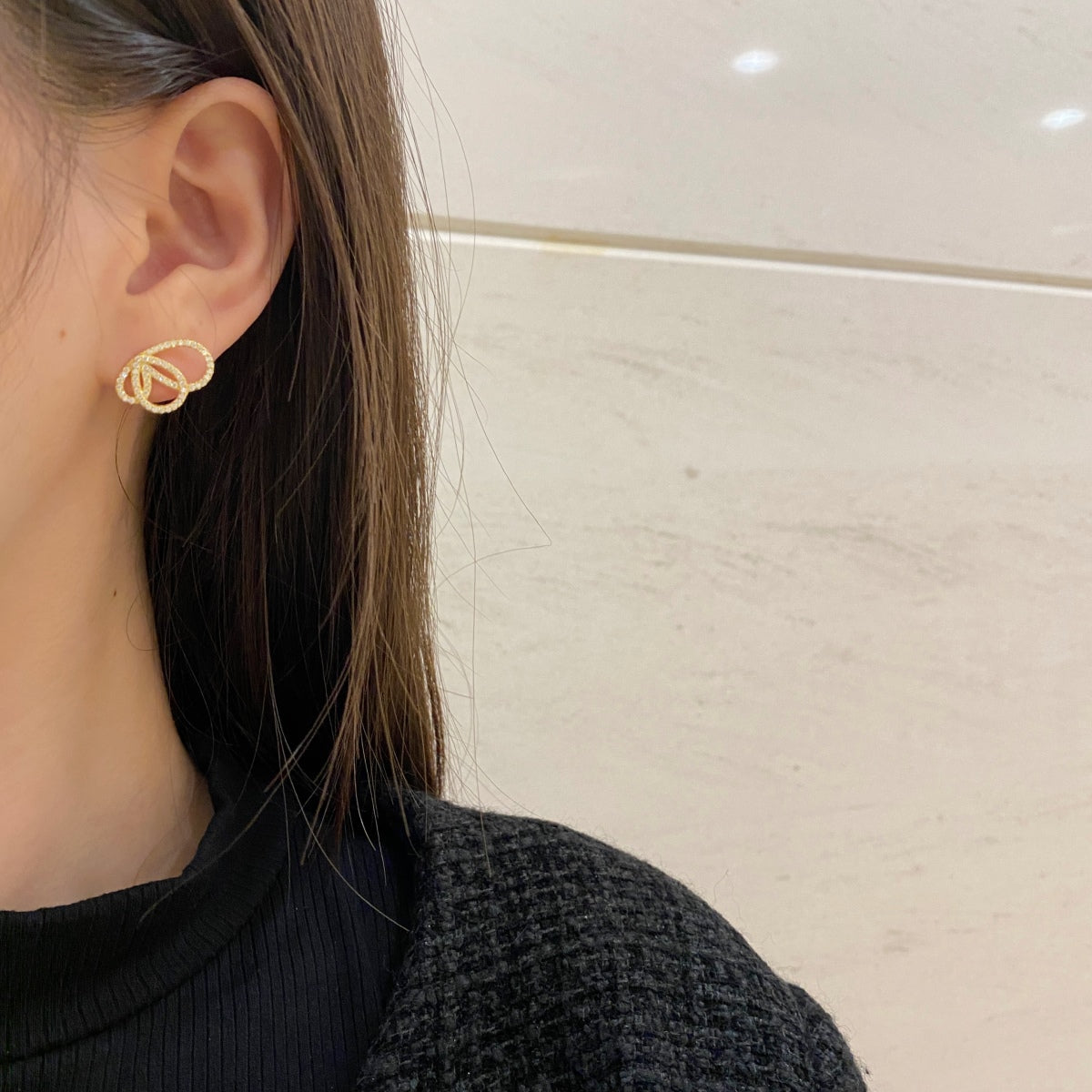 [RAFFINE]Exquisite Butterfly Shape Earrings