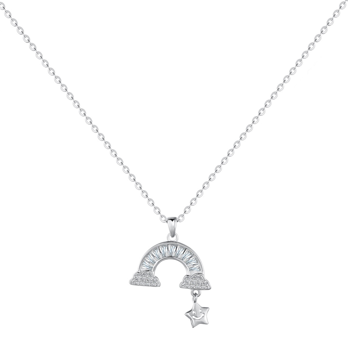 [RAFFINE]Unique Rainbow Star Necklace