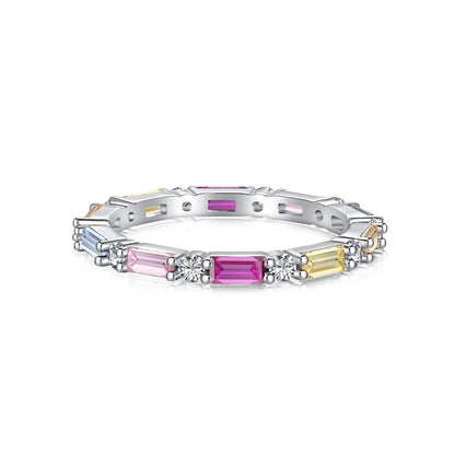 [RAFFINE]Lively In Shades Elegant Radiant Cut Daily Ring