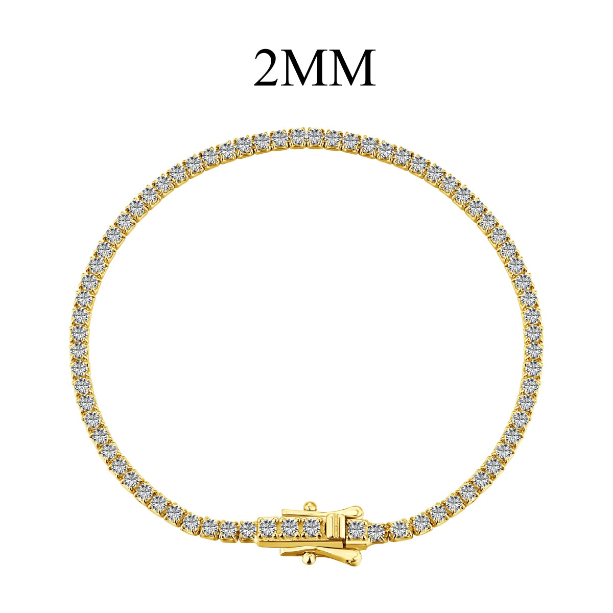 [RAFFINE]Radiant Colorful Round Cut Party Bracelet