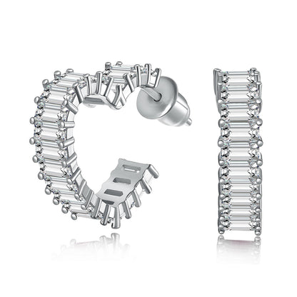 [RAFFINE]Radiant Heart Cutout Earrings