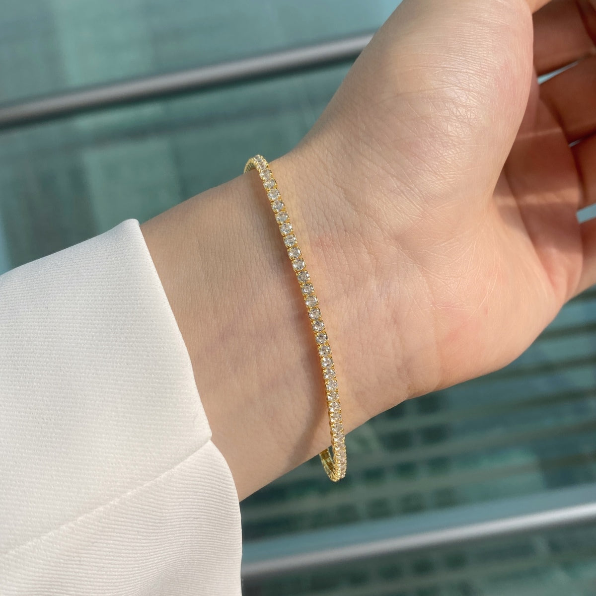 [RAFFINE]Radiant Colorful Round Cut Party Bracelet
