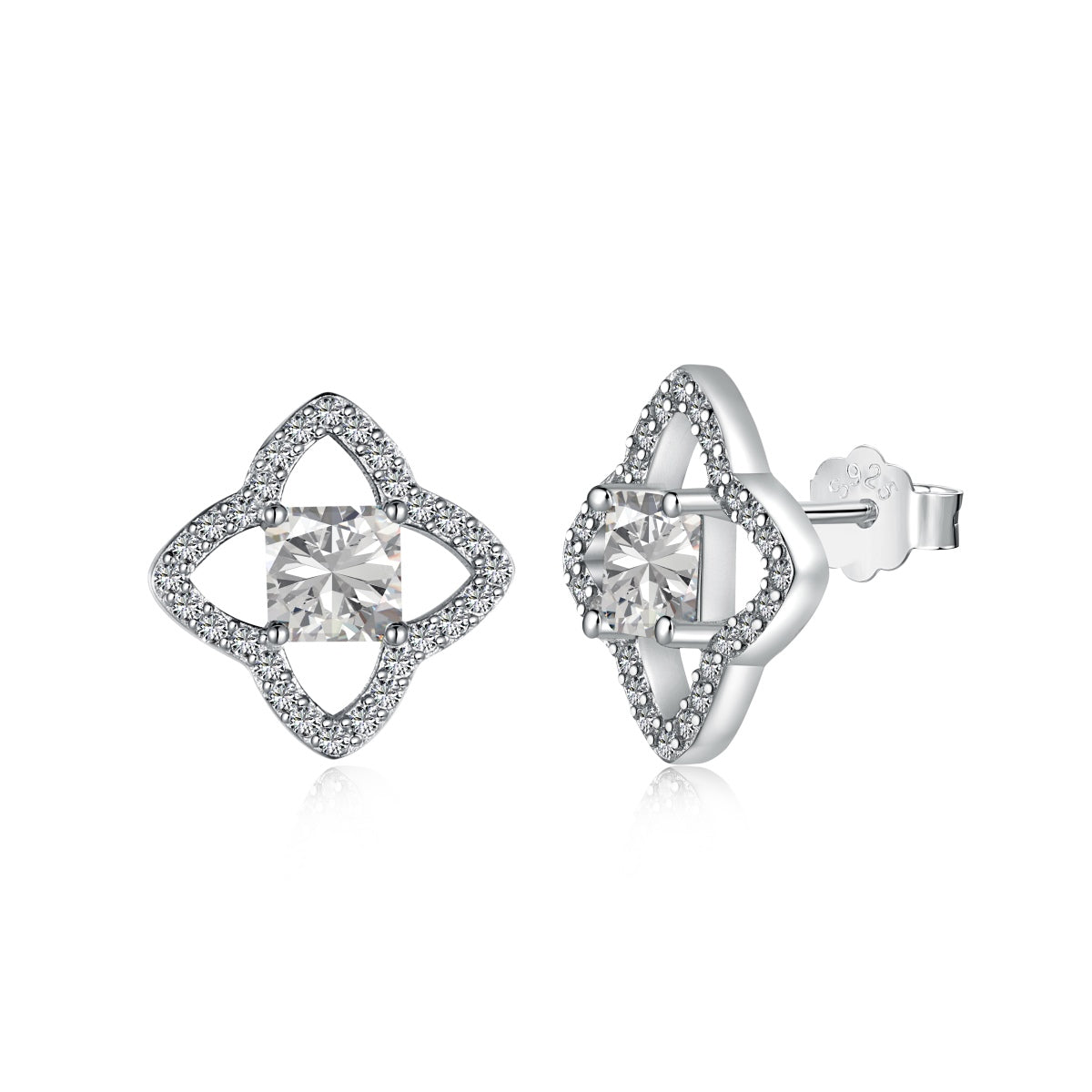 [RAFFINE]Elegant Star Shape Princess Cut Daily Earrings