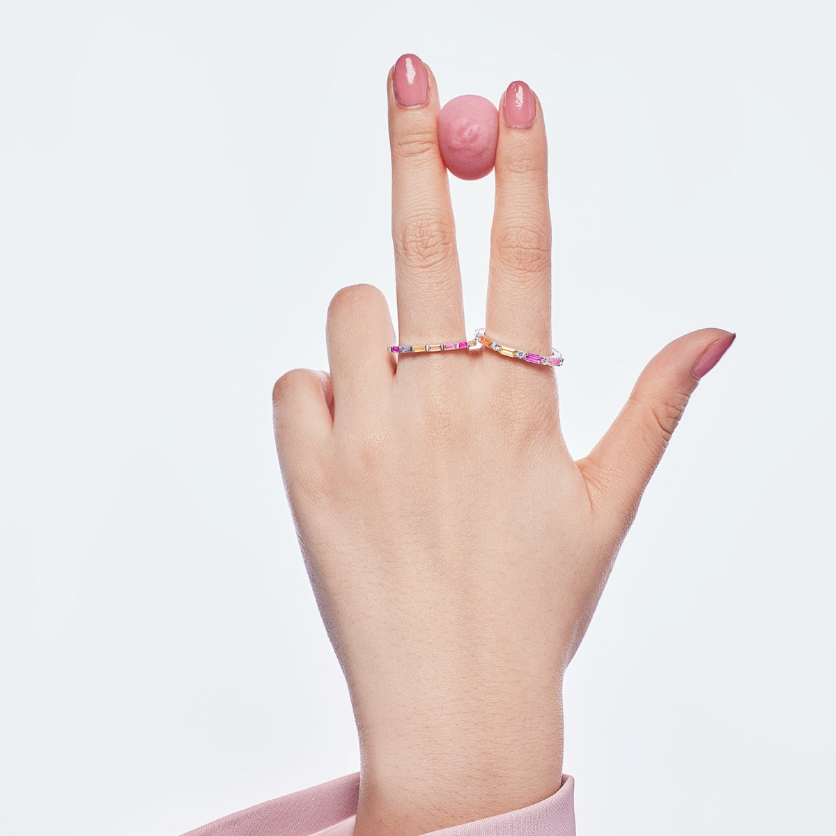 [RAFFINE]Lively In Shades Elegant Radiant Cut Daily Ring