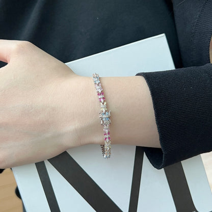 [RAFFINE]Radiant Colorful Emerald Cut Party Bracelet