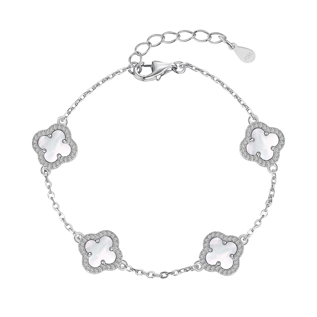 [RAFFINE]Four-Leaf Clover Exquisite Bracelet